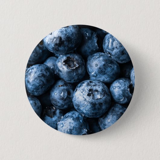 Blaubeeren Früchte Button (Vorderseite)
