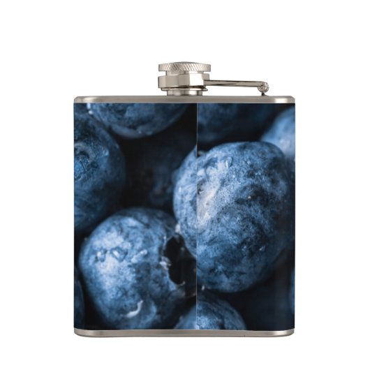 Blaubeeren Früchte Flachmann (Rückseite)