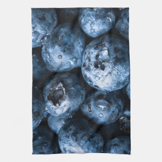 Blaubeeren Früchte Geschirrtuch (Vertikal)