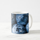 Blaubeeren Früchte Kaffeetasse (VorderseiteRechts)