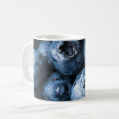 Blaubeeren Früchte Kaffeetasse (Vorderseite Links)