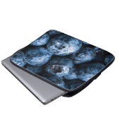 Blaubeeren Früchte Laptopschutzhülle (Vorne Knopf)