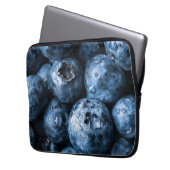 Blaubeeren Früchte Laptopschutzhülle (Vorderseite Links)