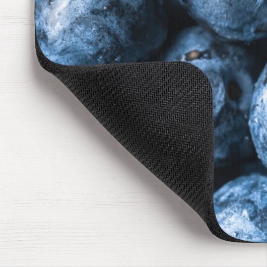 Blaubeeren Früchte Mousepad (Ecke)