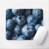 Blaubeeren Früchte Mousepad (Mit Mouse)
