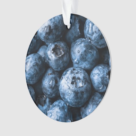 Blaubeeren Früchte Ornament (Vorderseite)