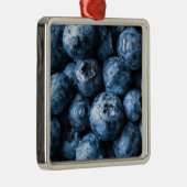 Blaubeeren Früchte Ornament Aus Metall (Rechts)