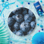 Blaubeeren Früchte Pappteller (Party)