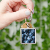 Blaubeeren Früchte Schlüsselanhänger (Hand)