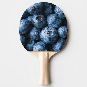 Blaubeeren Früchte Tischtennis Schläger
