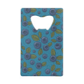 Blaubeeren Geldbeutel Flaschenöffner (Rückseite)