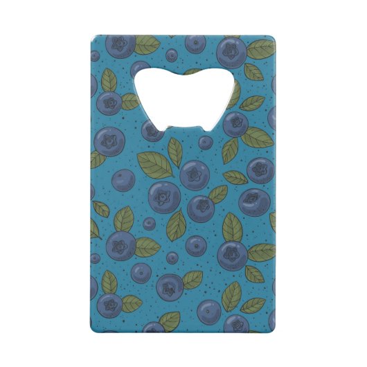 Blaubeeren Geldbeutel Flaschenöffner (Rückseite)