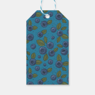 Blaubeeren Geschenkanhänger