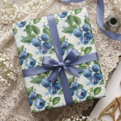 Blaubeeren Geschenkpapier