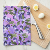 Blaubeeren geschirrtuch (Viertel Falte)