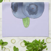 Blaubeeren Geschirrtuch (Gefaltet)