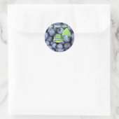 Blaubeeren got? runder aufkleber (Tasche)