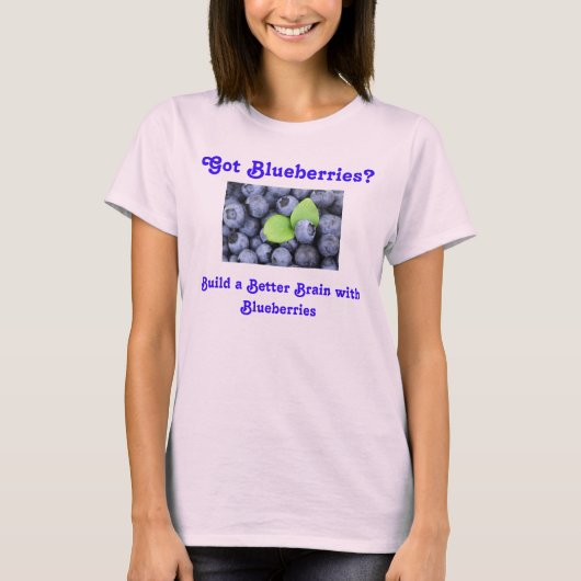 Blaubeeren got? T-Shirt (Vorderseite)