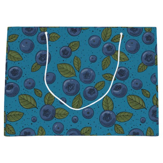 Blaubeeren Große Geschenktüte (Vorderseite)