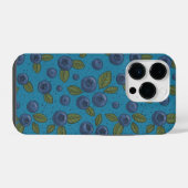 Blaubeeren iPhone Hülle (Rückseite (Horizontal))