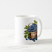 Blaubeeren Kaffeetasse (VorderseiteRechts)