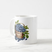 Blaubeeren Kaffeetasse (Vorderseite Links)