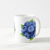 Blaubeeren Kaffeetasse (VorderseiteRechts)
