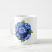 Blaubeeren Kaffeetasse (Vorderseite Links)