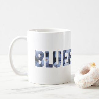 Blaubeeren Kaffeetasse