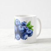Blaubeeren Kaffeetasse (VorderseiteRechts)