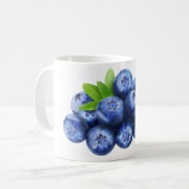 Blaubeeren Kaffeetasse (Vorderseite Links)