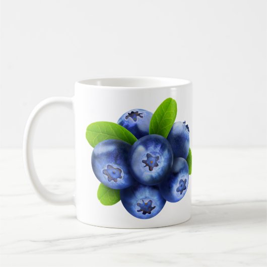 Blaubeeren Kaffeetasse (Links)