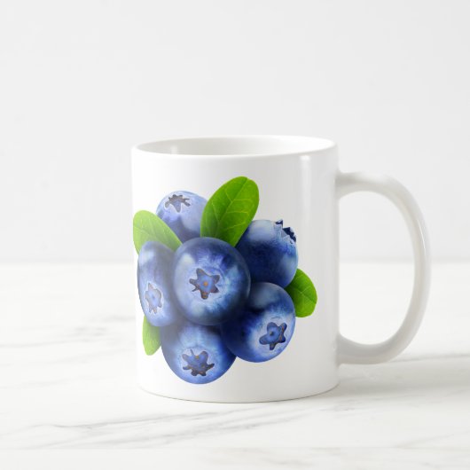 Blaubeeren Kaffeetasse (Rechts)