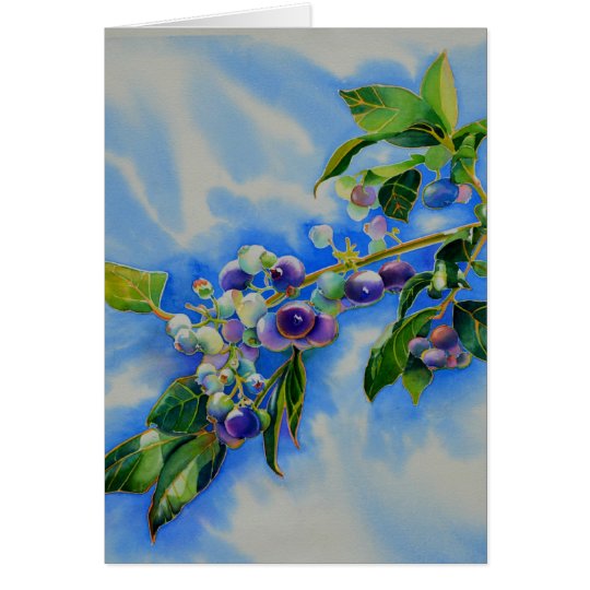 Blaubeeren Karte