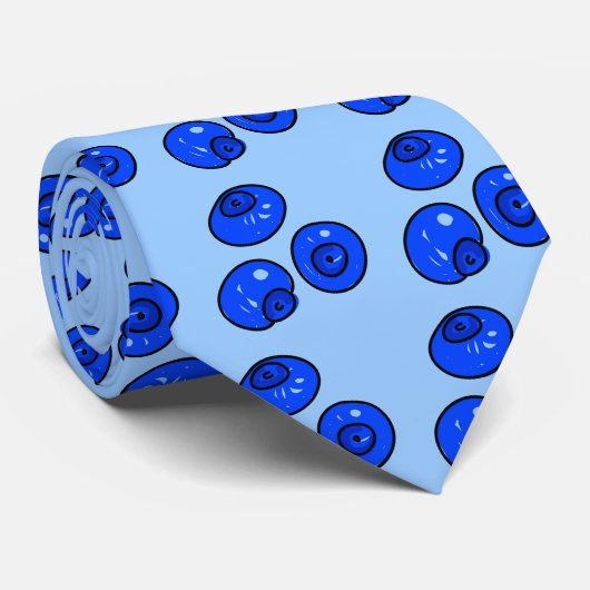 Blaubeeren Krawatte (Gerollt)