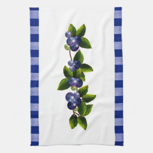 Blaubeeren Küchentuch