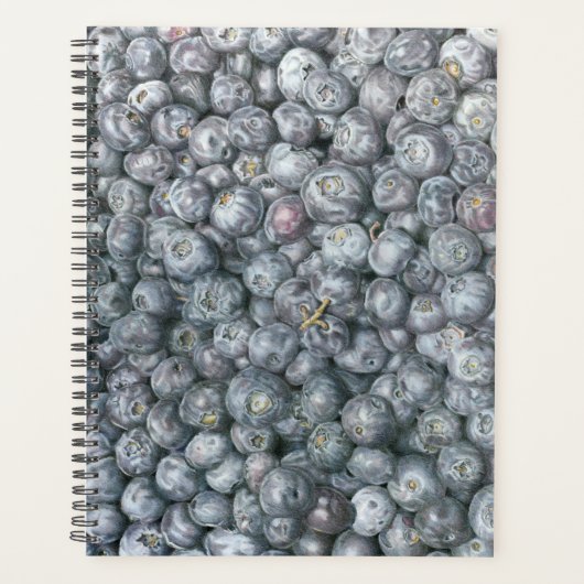 Blaubeeren Kunst Planer (Vorderseite)