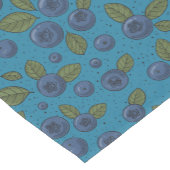 Blaubeeren Kurzer Tischläufer (Ecke)