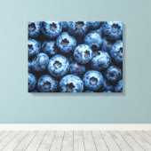 Blaubeeren Leinwanddruck (Insitu (Holzboden))