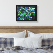 Blaubeeren Leinwanddruck (Insitu (Schlafzimmer))