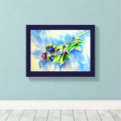 Blaubeeren Leinwanddruck (Insitu (Holzboden))