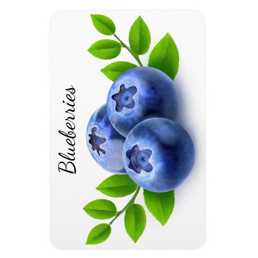 Blaubeeren Magnet (Vertikal)
