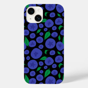 Blaubeeren Nahtloses Muster Case-Mate iPhone 14 Hülle