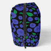 Blaubeeren Nahtloses Muster Waschbeutel (Rechts)