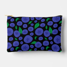 Blaubeeren Nahtloses Muster Zubehörtasche