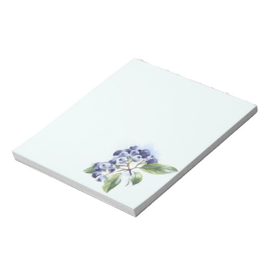 Blaubeeren Notizblock (Rotiert)