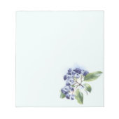Blaubeeren Notizblock (Vorderseite)