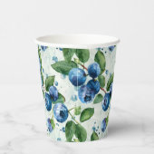 Blaubeeren Pappbecher (Rechts)
