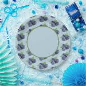 Blaubeeren Pappteller (Party)