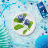 Blaubeeren Pappteller (Party)